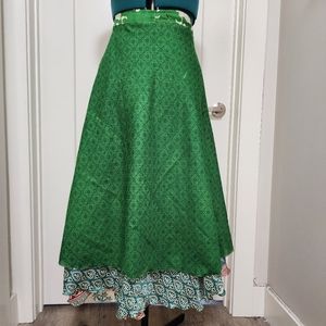 Darn good yard wrap around skirt ankle length regular